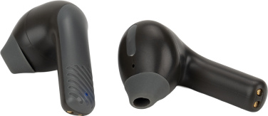 Logotrade liikelahja tuotekuva: Bluetooth-kaiutin HF01 sisäänrakennetuilla nappikuulokkeilla 2-in-1