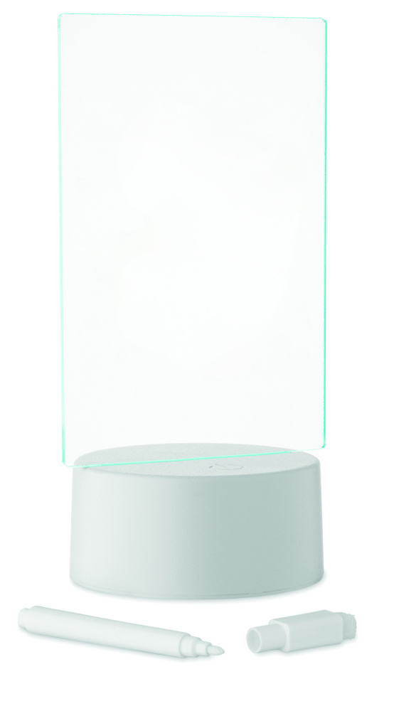 Logotrade liikelahja tuotekuva: Valaistu LED-muistitaulu