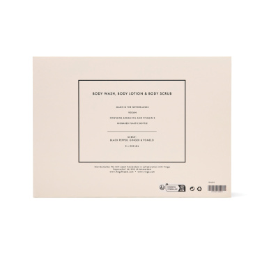 Logo trade liikelahja mainoslahja tuotekuva: VINGA x TGL -vartalonhoitosetti