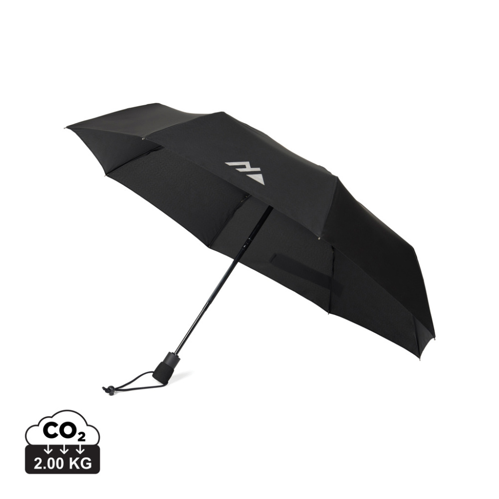 Logotrade liikelahja tuotekuva: Nordic Drift Trail 23" AWARE™ RPET -sateenvarjo UPF 50+