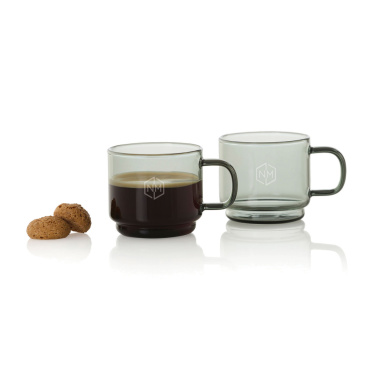 Logo trade liikelahjat mainoslahjat kuva: AdHoc Impact -espressokupit 70 ml, 2 kpl:n sarja