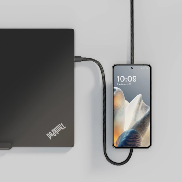 Logo trade mainoslahja ja liikelahja tuotekuva: Zens latauskaapeli USB-C – C Pro 2