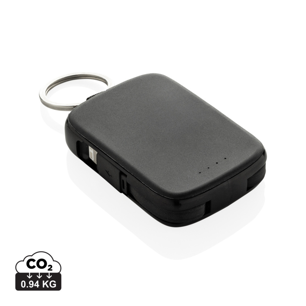 Logotrade mainoslahja tuotekuva: Nexo RCS -avaimenperä, 2 000 mAh:n varavirtalähde