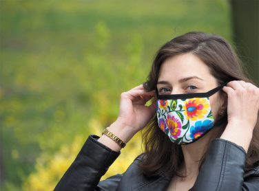 Logotrade reklaminiai produktai nuotrauka: Medvilninė kaukė MARS PRO (M dydis) su kišene ir HEPA filtru 1380165