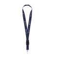 KeyCordSafety 2,4 cm, tamsiai mėlyna