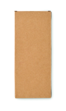 Logotrade dovana nuotrauka: 4 daugkartinio naudojimo stiklo šiaudeliai