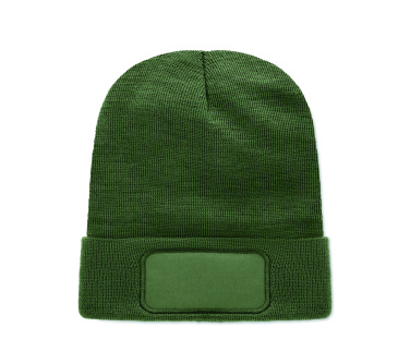 Logotrade reklaminės dovanos nuotrauka: Unisex beanie RPET poliesteris