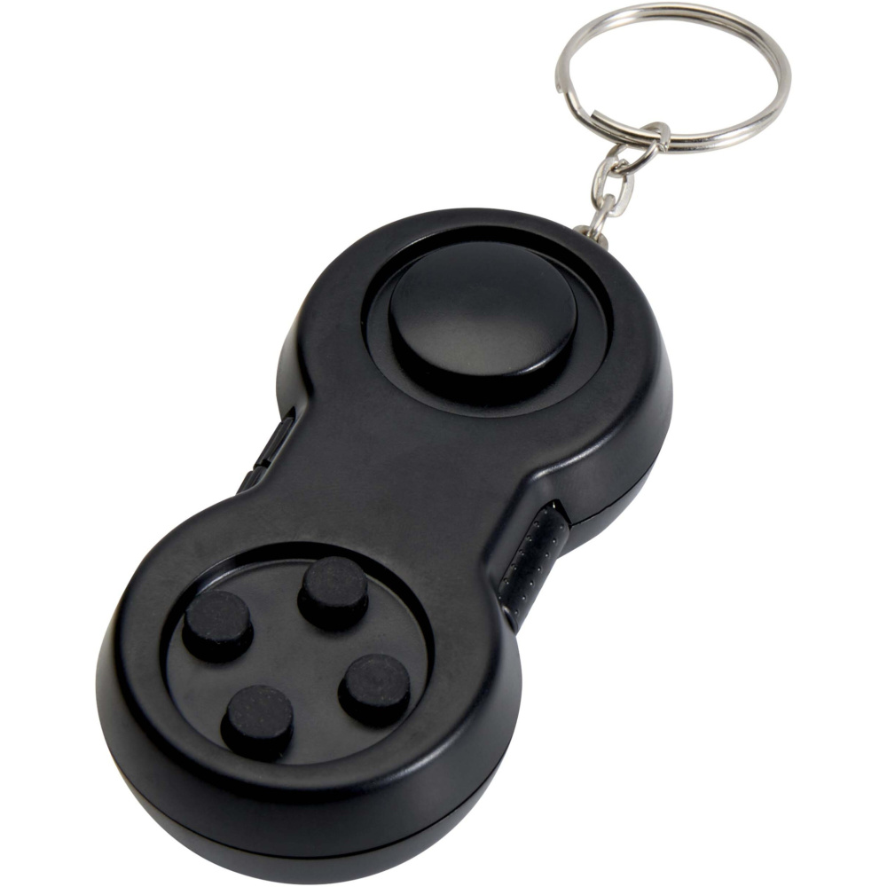 Logotrade dovana nuotrauka: „Fidgix“ valdiklio fidget raktų pakabukas