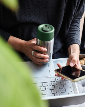 Logotrade dovana nuotrauka: Black+Blum izoliuotas nepralaidus kelioninis puodelis iš nerūdijančio plieno