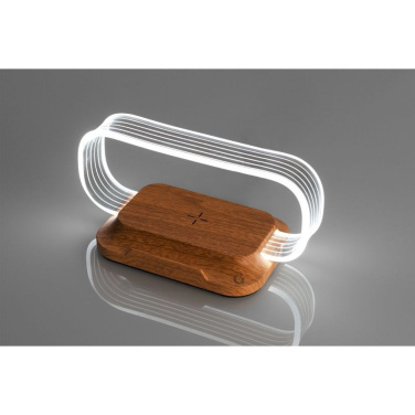 Logotrade reklaminės dovanos nuotrauka: Telefono stovas su belaidžiu įkrovikliu JEROME Pierre Cardin