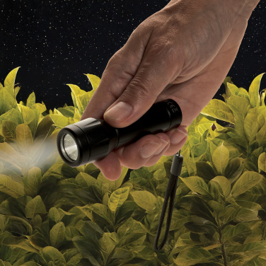 Logotrade reklaminiai produktai nuotrauka: „Flara RSC“ perdirbto plastiko USB įkraunamas žibintuvėlis