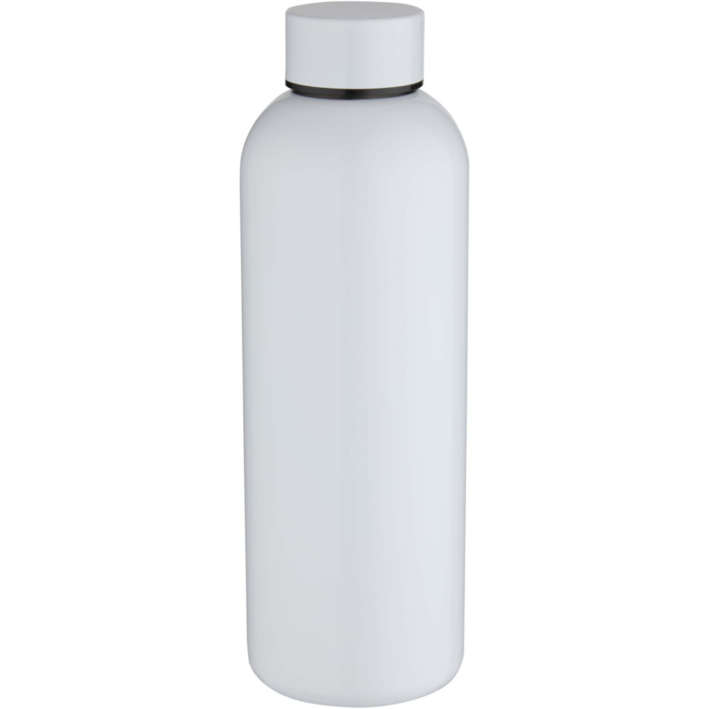 Logotrade reklaminiai produktai nuotrauka: 750 ml talpos sublimacinis RCS perdirbto nerūdijančio plieno vandens butelis, pagamintas iš spyruoklinio audinio