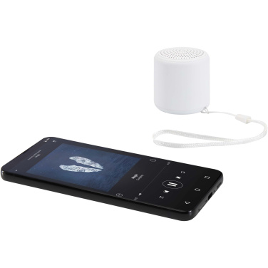 Logotrade dovana nuotrauka: „Velkis“ 3 W perdirbto plastiko belaidis „Bluetooth®“ garsiakalbis