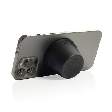 Logotrade firminės dovanos nuotrauka: „Nivio RCS“ perdirbto aliuminio magnetinis 5 W garsiakalbis