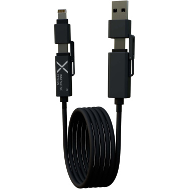 Logotrade reklaminės dovanos nuotrauka: SCX.design C59 100W magnetinis silikoninis įkrovimo laidas
