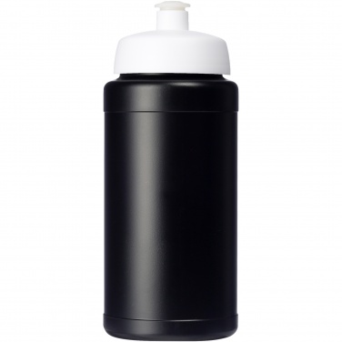 Logotrade biznesa dāvanas foto: Pamatlīnijas 500 ml pārstrādāta sporta pudele