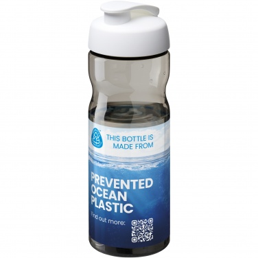 Logotrade biznesa dāvanas foto: H2O Active® Eco Base 650 ml sporta pudele ar pārslēdzamu vāku
