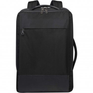 Logotrade dāvanas foto: Expedition Pro 17 collu GRS pārstrādāta paplašināma klēpjdatora mugursoma 35L