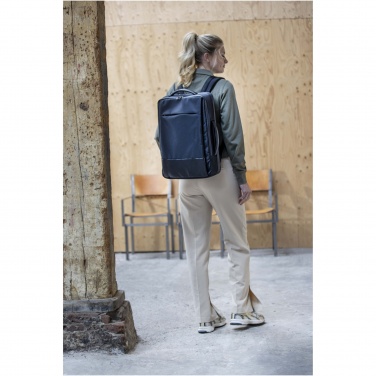 Logotrade logo dāvanas foto: Expedition Pro 17 collu GRS pārstrādāta paplašināma klēpjdatora mugursoma 35L
