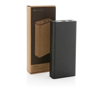 Logotrade Ideja dāvanas foto: Terra RCS pārstrādāta 20 W alumīnija jauda 20 000 mAh