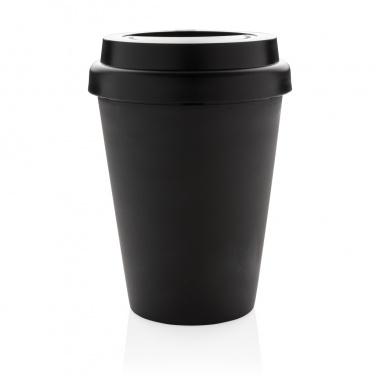 Logotrade Ideja dāvanas foto: Atkārtoti lietojama dubultsienas kafijas krūze 300ml