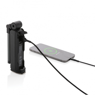 Logotrade Ideja dāvanas foto: Gear X RCS rPlastmasas USB uzlādējams darba lukturis