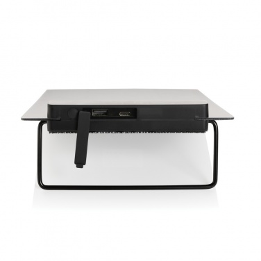 Logotrade ziemassvētku dāvanas foto: Pedro AWARE™ RPET luksusa mugursoma ar 5 W saules bateriju