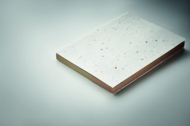 Logotrade logo dāvanas foto: Zāles/sēklu papīra piezīmju bloks