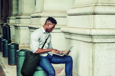 Logotrade logo dāvanas foto: Audekla iepirkumu maisiņš 270 gr/m²