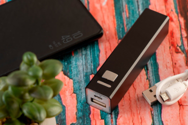 Logotrade logo dāvanas foto: Metāla jaudas banka PORT HOPE 2200mAh