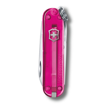 Logotrade korporatīvās dāvanas foto: Kabatas nazis Classic SD caurspīdīgs Victorinox