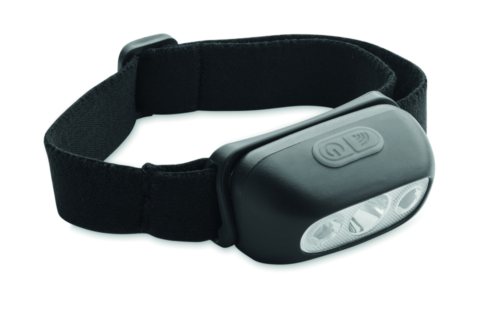 Logotrade ziemassvētku dāvanas foto: Uzlādējams LED lukturis ar galvu