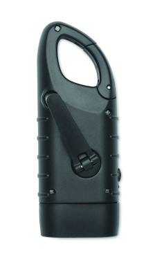 Logotrade dāvanas foto: Saules lāpa ar dinamo kloķi