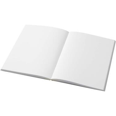 Logotrade logo dāvanas foto: Novella Austen A5 pārstrādāta mīksto vāku kraft piezīmju grāmatiņa - 100 loksnes