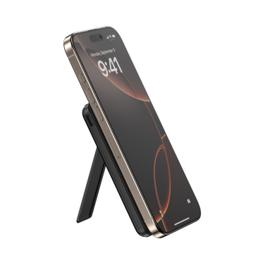 Logotrade dāvanas foto: Urban Vitamin Redwood 5in1 5000mah 20W PD magnētiskā jaudas banka