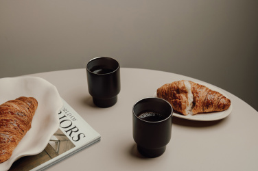 Logotrade logo dāvanas foto: VINGA Nagano RCS pārstrādātas nerūsējošā tērauda krūzes, 2 gab. komplekts