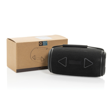 Logotrade biznesa dāvanas foto: Prisma RCS pārstrādātas plastmasas IPX 4 ūdensizturīgs 16 W skaļrunis