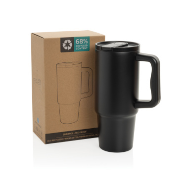 Logotrade dāvanas foto: Embrace Leakproof RCS pārstrādāta nerūsējošā tērauda glāze 900 ml
