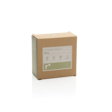 Logotrade Ideja dāvanas foto: Revix RCS pārstrādātas plastmasas masāžas pistole