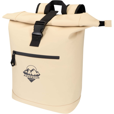 Logotrade dāvanas foto: Resi Plus 15" GRS pārstrādāta mugursoma ar sarullējamu augšdaļu 18L