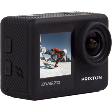 Logotrade dāvanas foto: Prixton DV670 4K divu ekrānu darbības kamera
