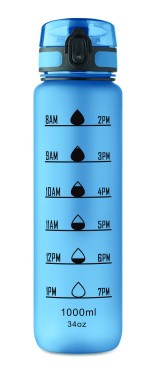 Logotrade korporatīvās dāvanas foto: Sporta ūdens pudele RPET 1L