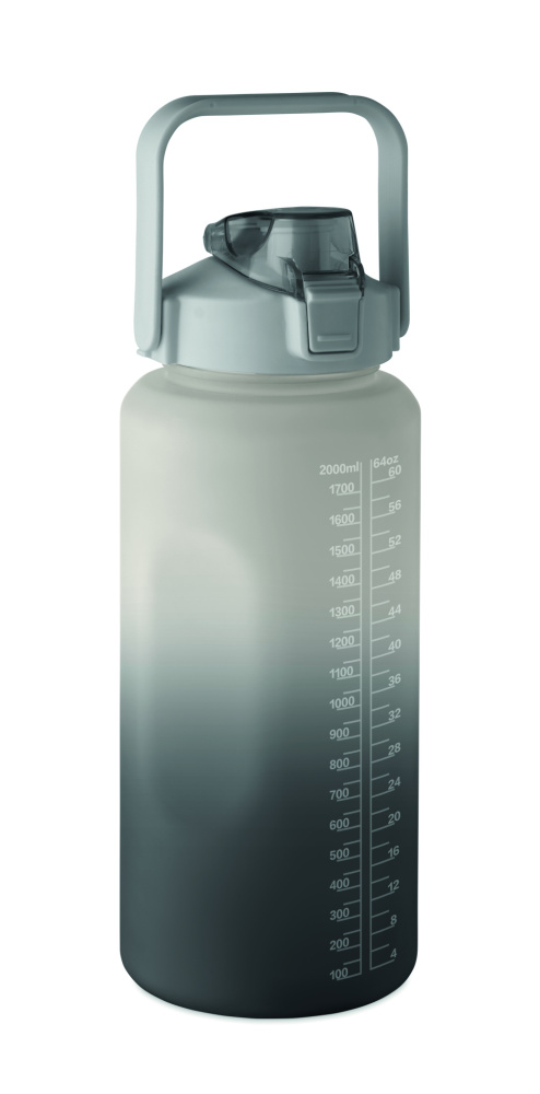 Logotrade korporatīvās dāvanas foto: RPET ūdens pudele 2000ml