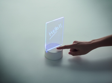 Logotrade biznesa dāvanas foto: Izgaismota LED piezīmju dēlis