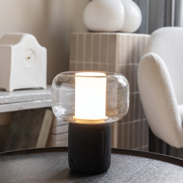 Logotrade logo dāvanas foto: Lux RCS pārstrādātas plastmasas 10W skaļruņa lampa