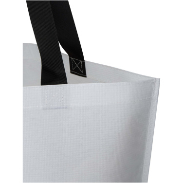 Logotrade dāvanas foto: Duo GRS pārstrādāta, divkārši laminēta, liela izmēra iepirkumu soma, 30 l