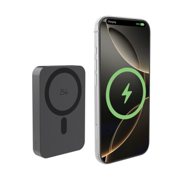 Logotrade korporatīvās dāvanas foto: Quantum RCS īpaši ātra 10 000 mAh magnētiska 25 W pārnēsājamā baterija