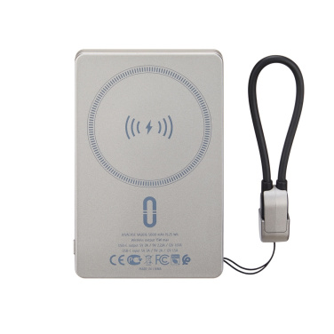 Logotrade korporatīvās dāvanas foto: Bezvadu Magsafe VA2616 pārnēsājamais akumulators 15W 5000 mAh RIVACASE