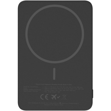 Logotrade logo dāvanas foto: Xtorm Go2 15W 5000 mAh bezvadu pārnēsājamais akumulators