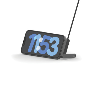 Logotrade Ideja dāvanas foto: Aluvia RCS 65W PD kabelis ar regulējamu telefona statīvu